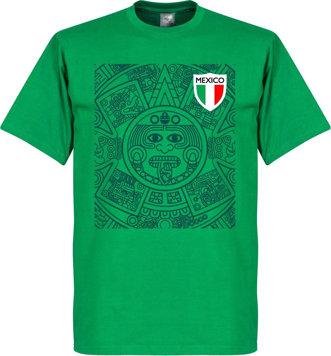 1114x1200-66 Mexico 1998 Aztec T-Shirt - M - Afbeelding 1