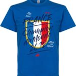 Frankrijk Champion Du Monde 2018 T-Shirt - Kinderen - 92/98