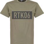 Retake RTK06 Bar T-Shirt - Khaki - L