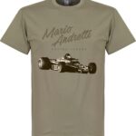 Mario Andretti T-Shirt - Khaki - M