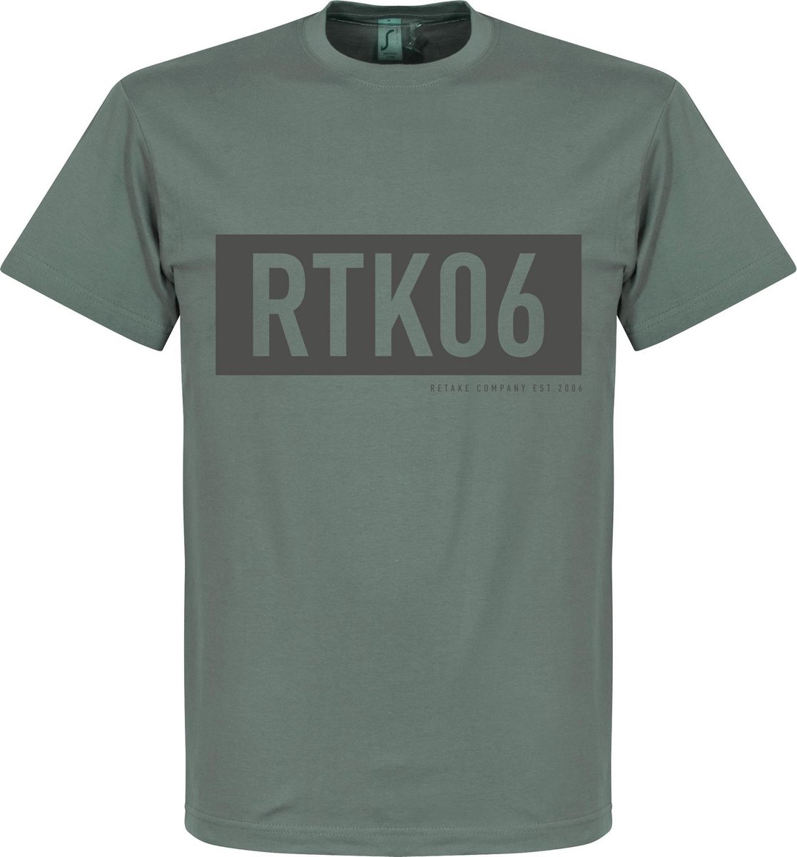1117x1200-7 Retake RTK06 Bar T-Shirt - Zink - L - Afbeelding 1