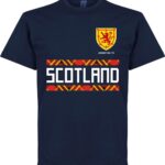 Schotland Retro 78 Team T-Shirt - Navy - S