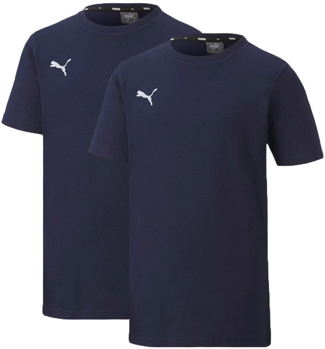 1118x1200-18 Puma teamGOAL Shirt Junior (2-pack) - Maat 164 - Afbeelding 1