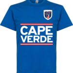 Kaapverdië Team T-Shirt - Blauw - XL