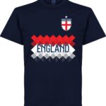 Engeland Team T-Shirt - Navy - XXXXL