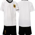 Voetbalset Supporter - Junior - Wit/Zwart - 104