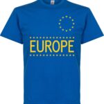 Team Europe T-shirt - Blauw - S
