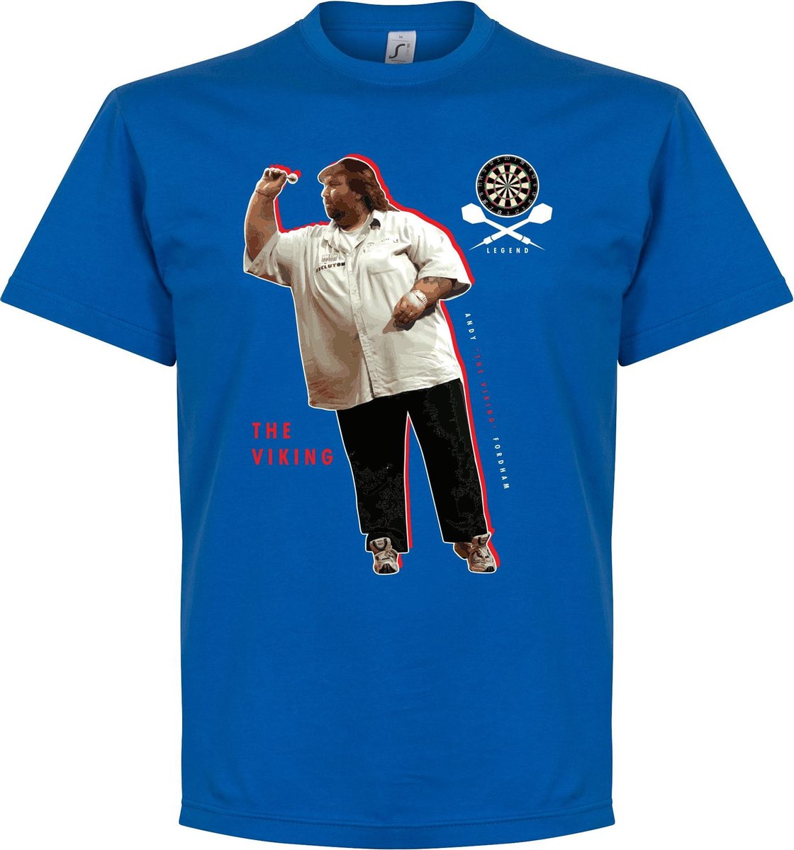 1120x1200-21 Andy Fordham Darts T-Shirt - M - Afbeelding 1