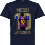 Messi La Desena T-Shirt - Navy - XXXL