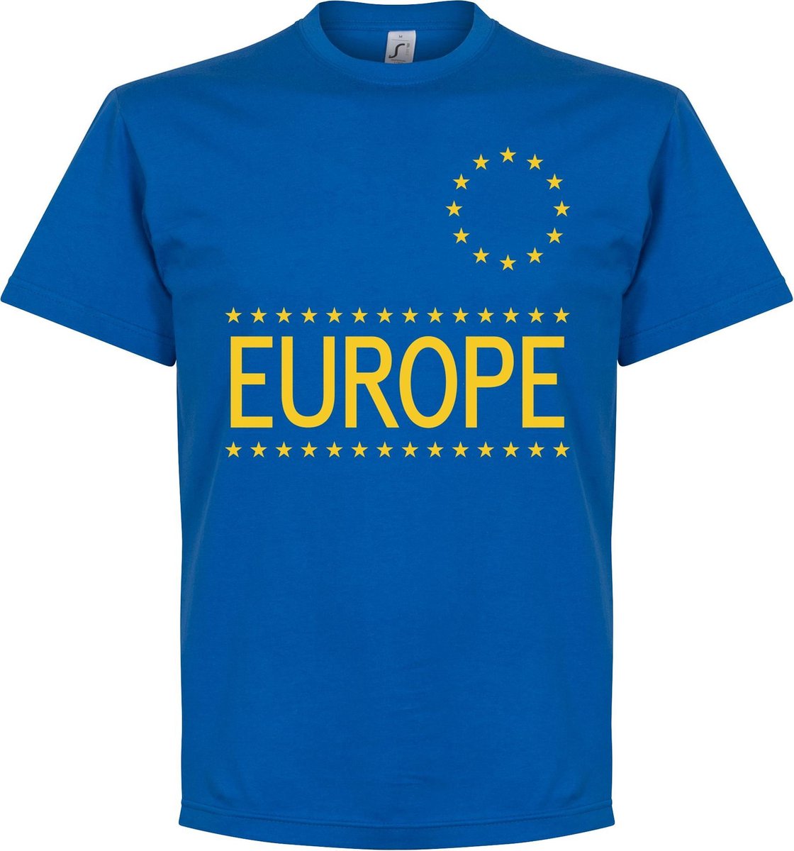 1120x1200-53 Team Europe T-shirt - Blauw - XXXL - Afbeelding 1
