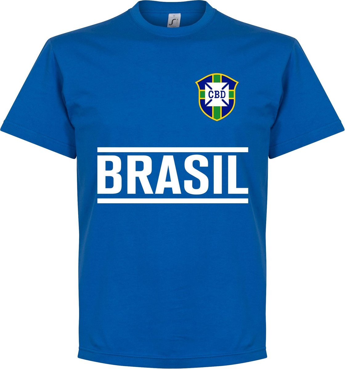1120x1200-69 Brazilië Team T-Shirt - Junior/Jongens - 140 - Afbeelding 1