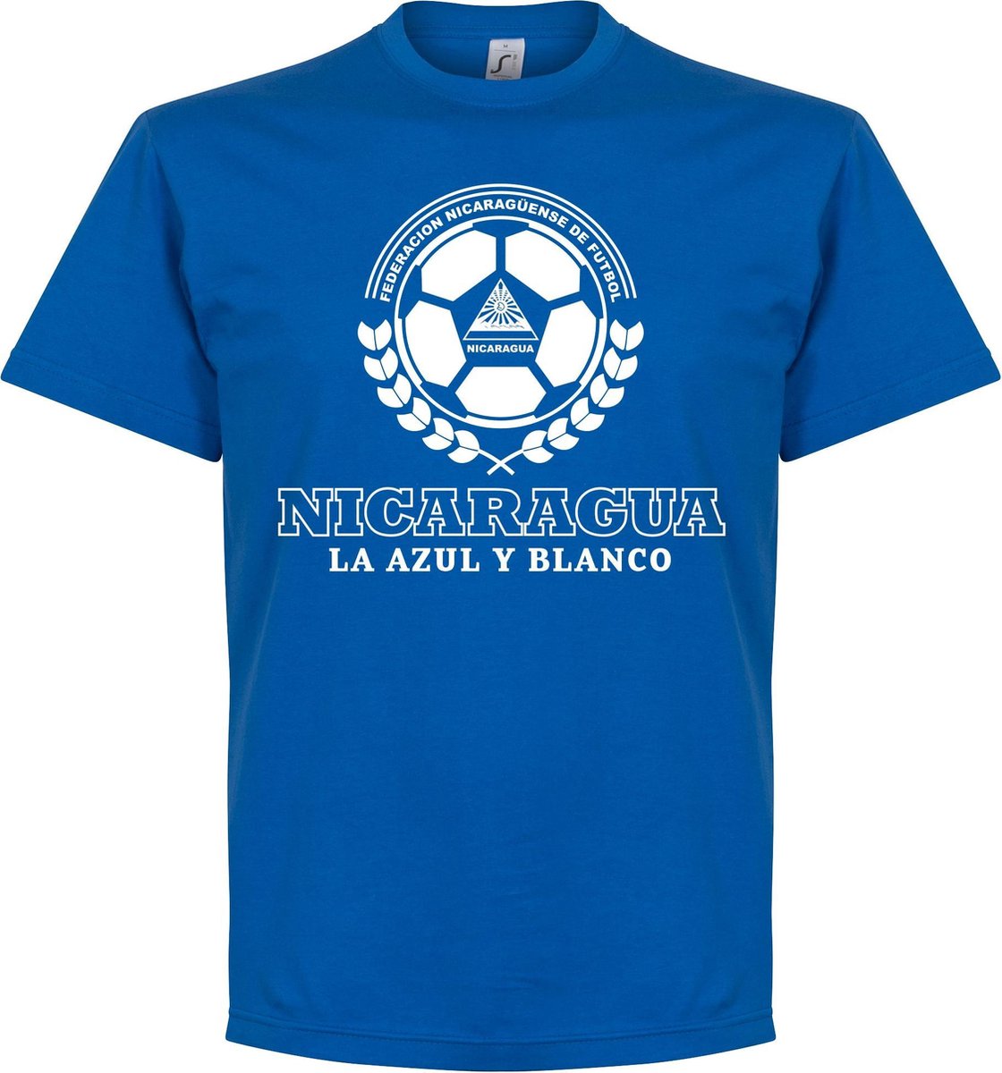 1120x1200-81 Nicaragua Logo T-Shirt - M - Afbeelding 1
