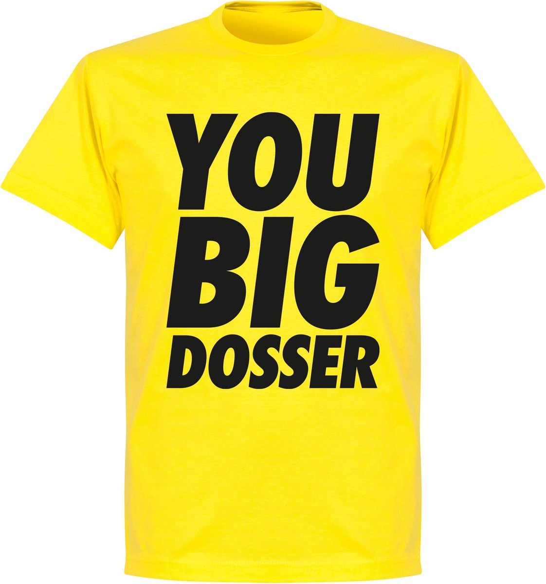1122x1200-11 You Big Dosser T-shirt - Geel - L - Afbeelding 1
