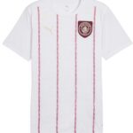 Puma Manchester City Fc 24/25 Voor De Wedstrijd T-shirt Met Korte Mouwen Wit S Man,Vrouw
