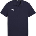 PUMA teamGOAL Casuals Polo Heren sportshirt - PUMA Navy-PUMA White