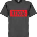 Retake RTK06 Bar T-Shirt - Donker Grijs - M