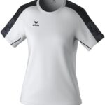 Erima Evo Star T-Shirt Dames - Wit / Zwart | Maat: 42