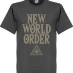 New World Order T-Shirt - Donkergrijs - XXL