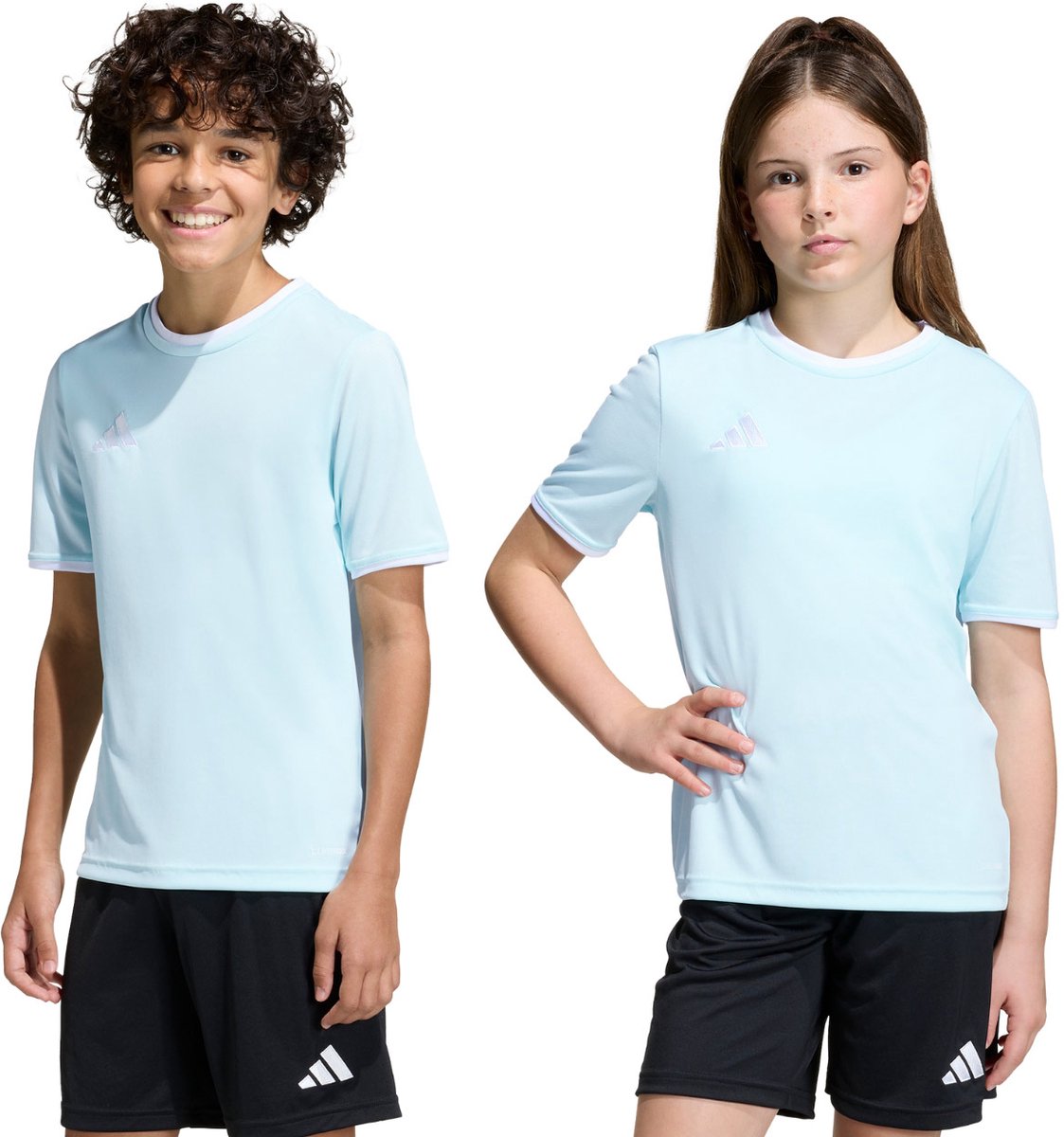 1123x1200-29 adidas T-shirt Kinderen Entrada 26 Jersey Hemelsblauw - Maat 164cm - Afbeelding 1