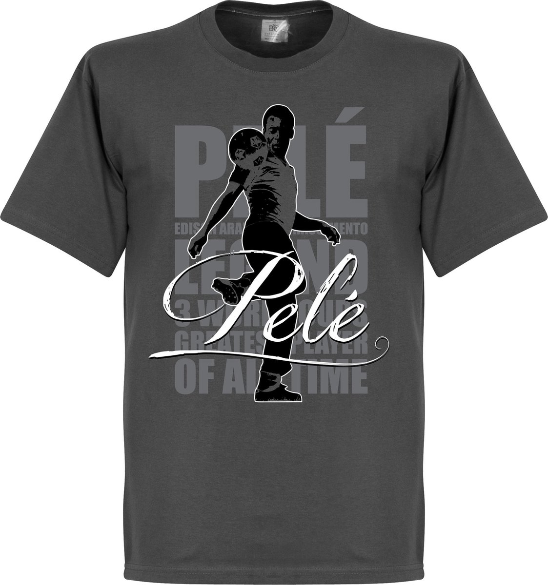 1123x1200-35 Pele Legend T-Shirt - XL - Afbeelding 1