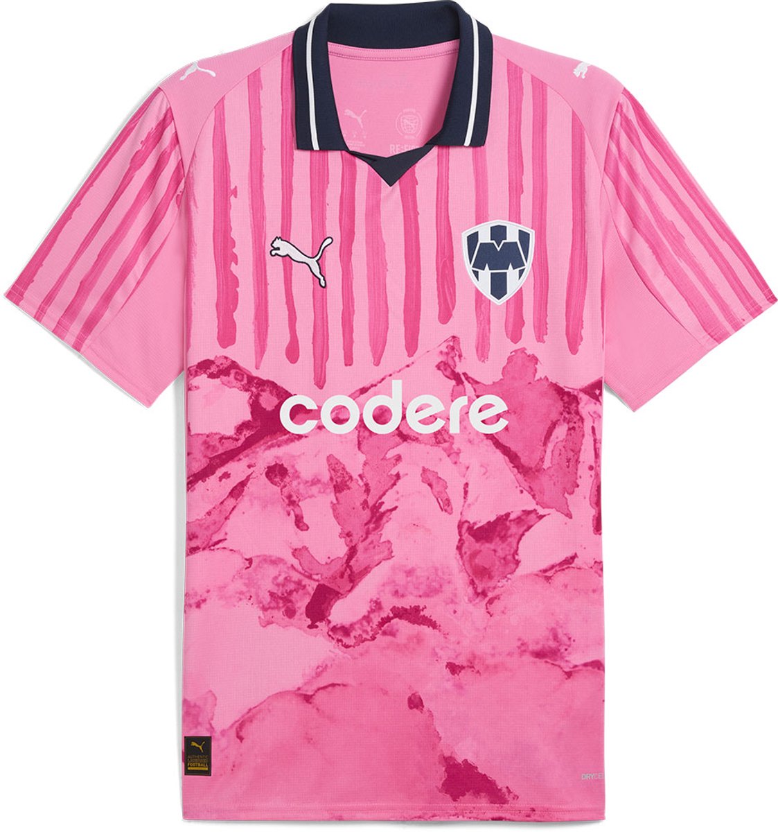 1123x1200-37 Puma Super Monterrey Replica T-shirt Met Korte Mouwen Roze XL Man,Vrouw - Afbeelding 1
