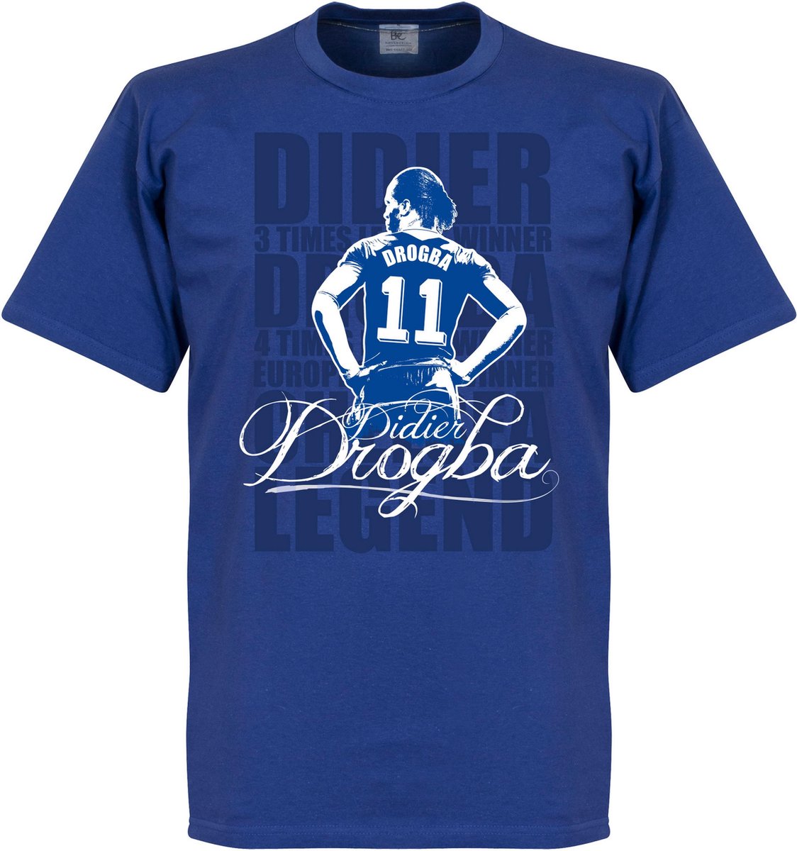 1124x1200-11 Drogba Legend T-Shirt - Kinderen - 92/98 - Afbeelding 1