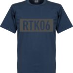 Retake RTK06 Bar T-Shirt - Denim Blauw - M