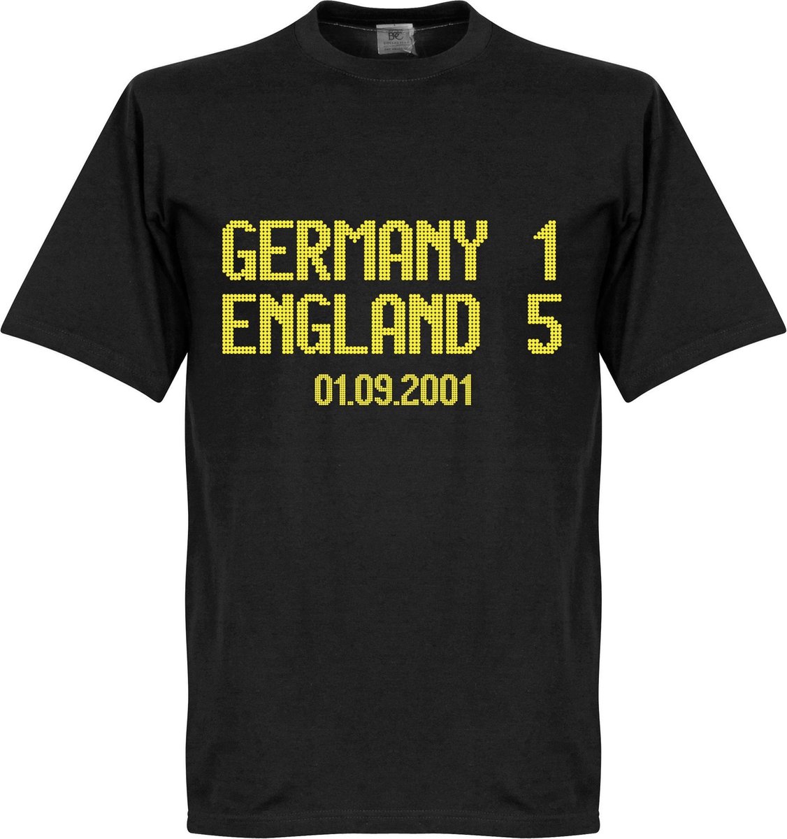 1126x1200-111 Germany 1 : England 5 Scoreboard T-shirt - 5XL - Afbeelding 1