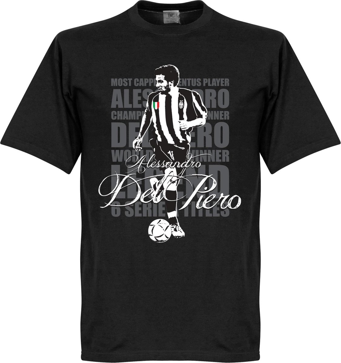 1126x1200-116 Del Piero Legend T-Shirt - S - Afbeelding 1
