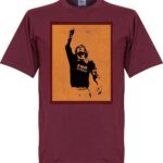 Totti Silhouette T-Shirt - Rood - XL