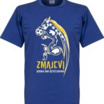Bosnia & Herzegovina Zmajevi T-Shirt - Blauw - 4XL