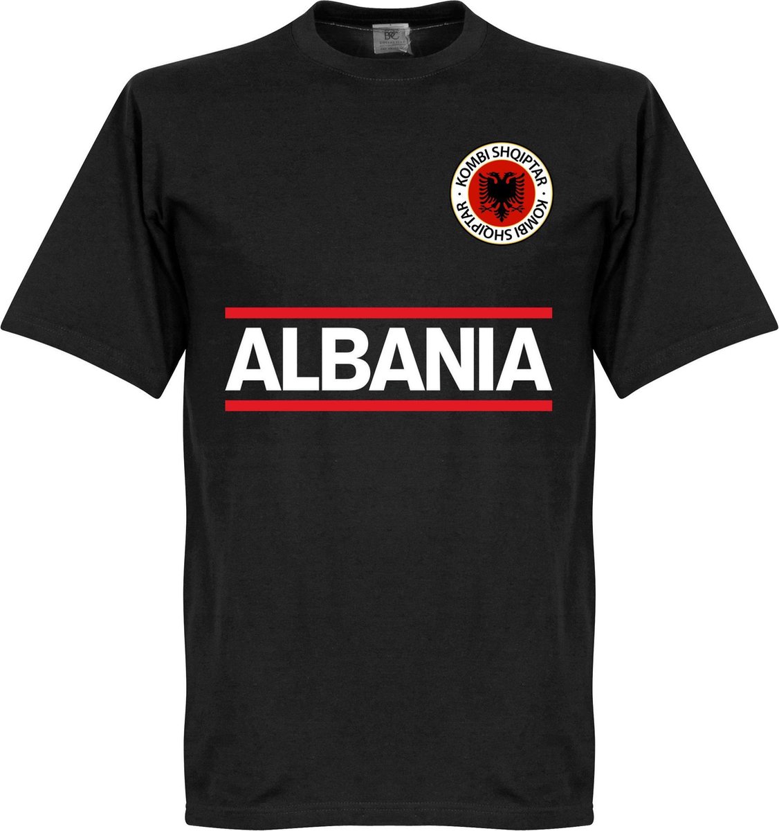 1126x1200-239 Albanië Team T-Shirt - 5XL - Afbeelding 1