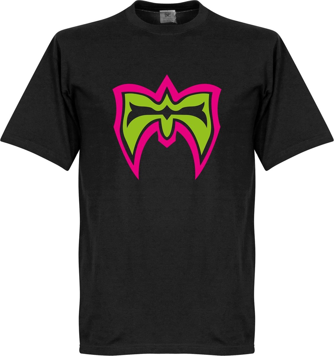 1126x1200-258 Ultimate Warrior Face Paint T-Shirt - Zwart - 3XL - Afbeelding 1
