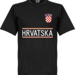 Kroatië Keeper Team T-Shirt - Zwart  - XXXXL