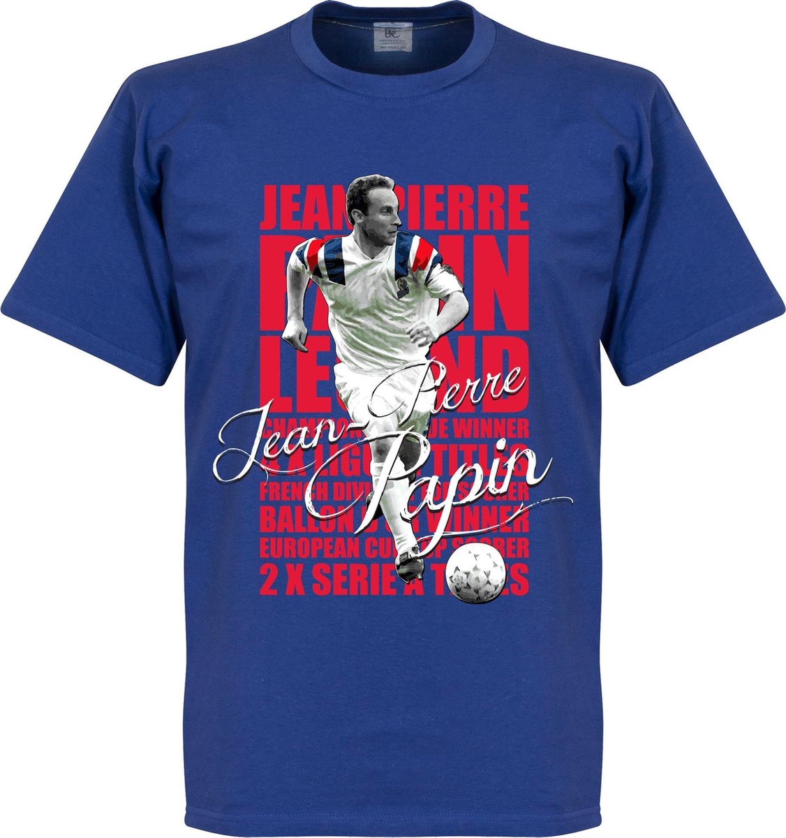 1126x1200-277 Jean Pierre Papin Legend T-Shirt - XXXXL - Afbeelding 1