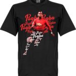 Pogba Script T-Shirt - Zwart - M