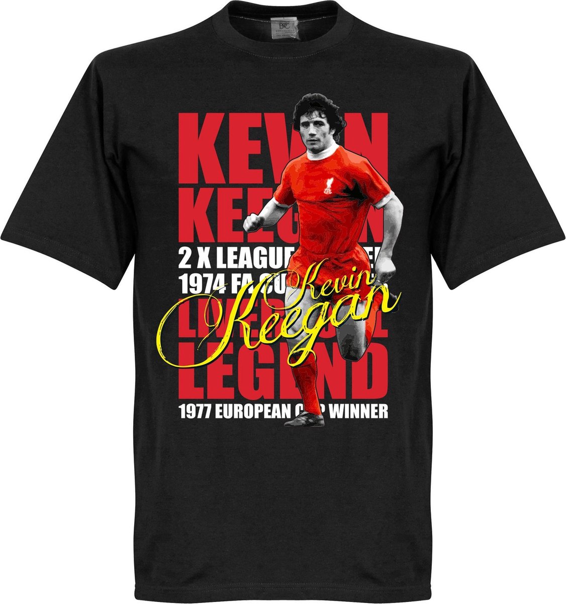1126x1200-296 Kevin Keegan Legend T-Shirt - XXXL - Afbeelding 1