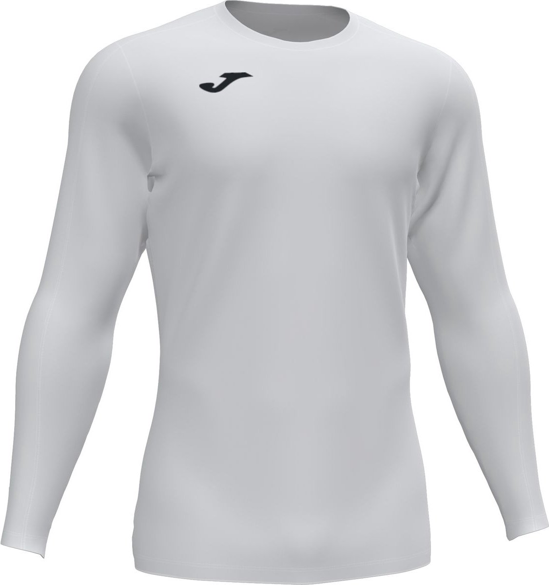 1126x1200-30 Joma Academy III Voetbalshirt Lange Mouw Heren - Wit | Maat: 2XL-3XL - Afbeelding 1