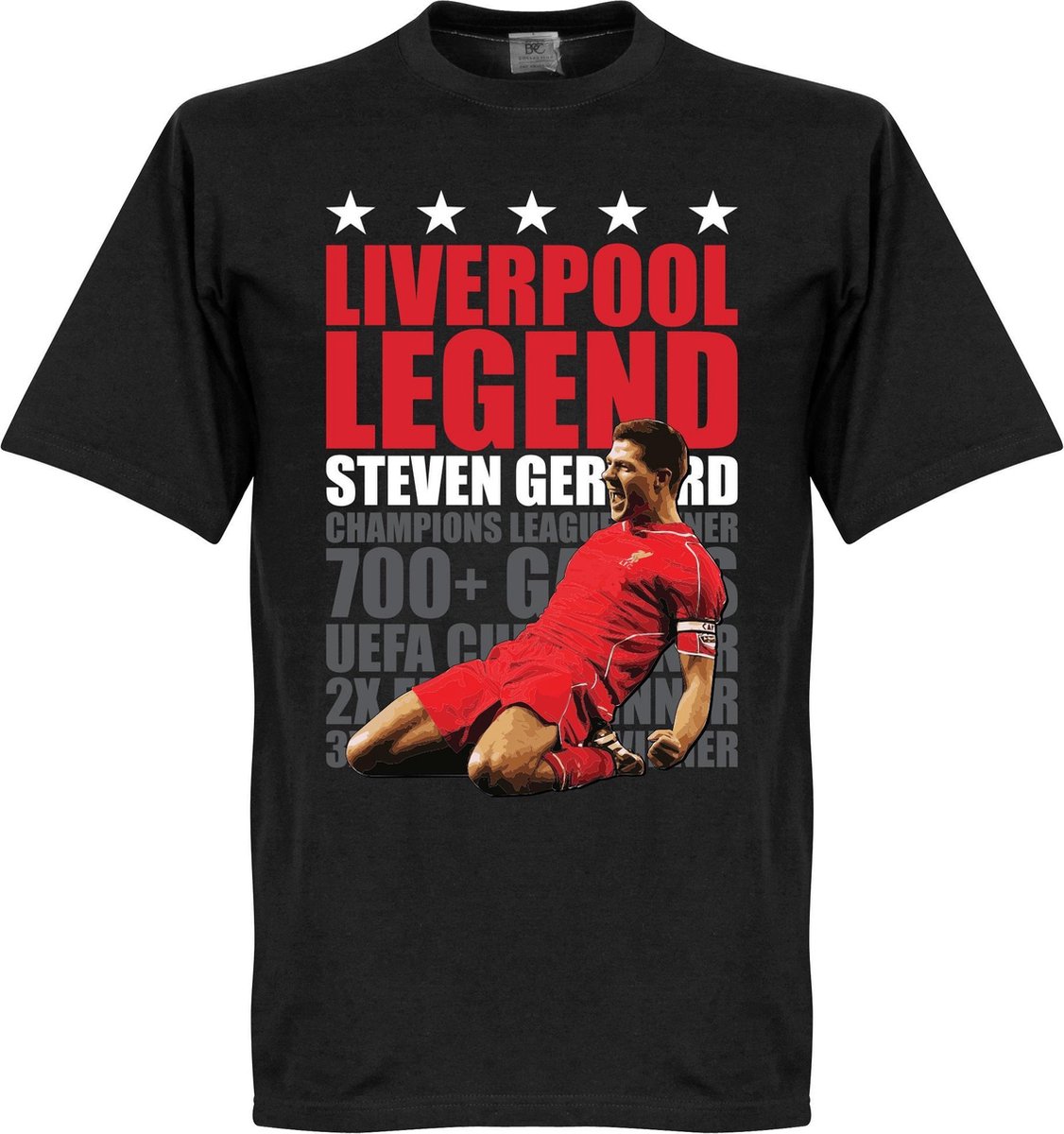 1126x1200-322 Steven Gerrard Legend T-Shirt - XXL - Afbeelding 1