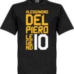 Del Piero Legend T-Shirt - Zwart - S