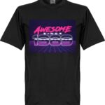 Awesome Since 1989 T-Shirt - Zwart - S