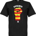 Catalonië Fist T-Shirt - Zwart - XS