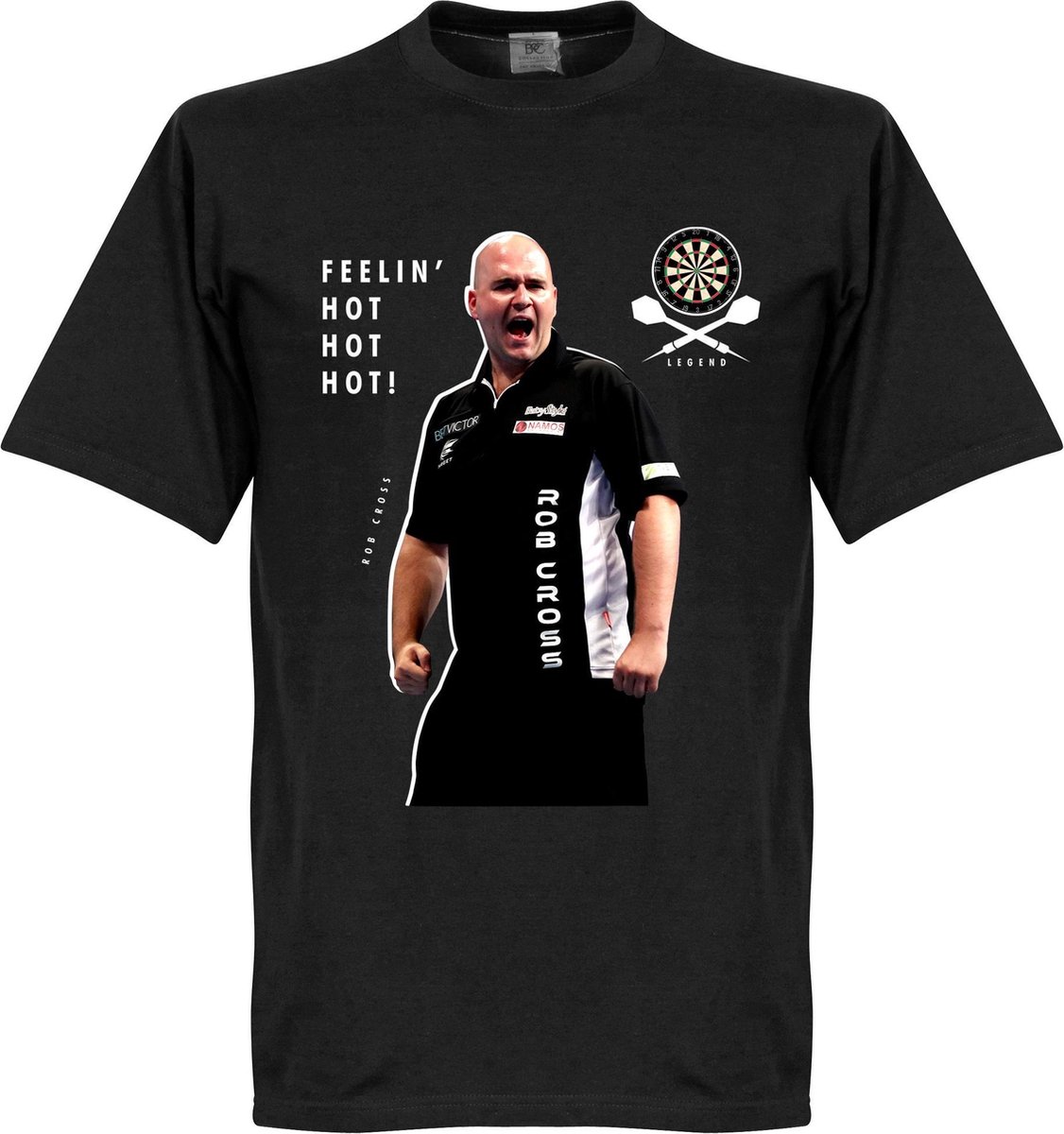 1126x1200-83 Rob Cross Legend T-Shirt - XXXXL - Afbeelding 1