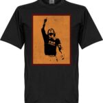 Totti Silhouette T-Shirt - Zwart - S