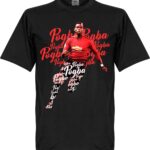 Pogba Script T-Shirt - Zwart - Kinderen - 104