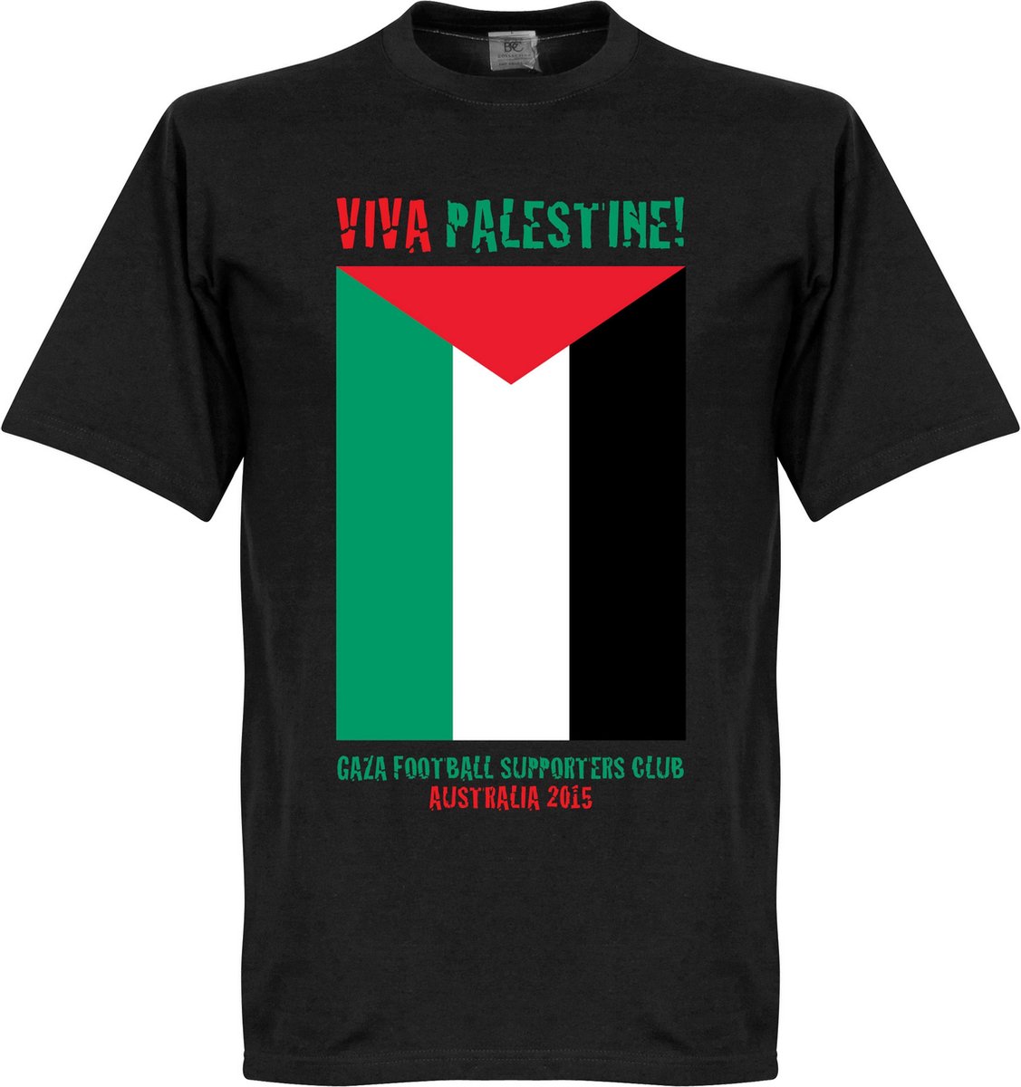 1127x1200-123 Viva Palestina T-Shirt - XXXL - Afbeelding 1