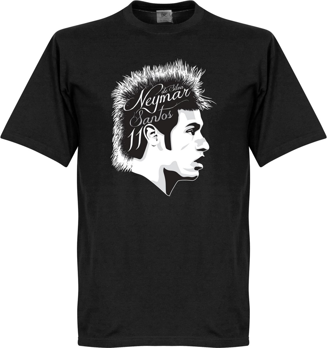 1127x1200-16 Neymar 11 Santos T-shirt - XS - Afbeelding 1