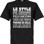 Le Style De Zidane T-shirt - XL