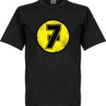 Barry Sheene No7 T-Shirt - Zwart - XXL