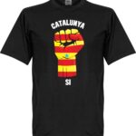 Catalonië Fist T-Shirt - Zwart - XL